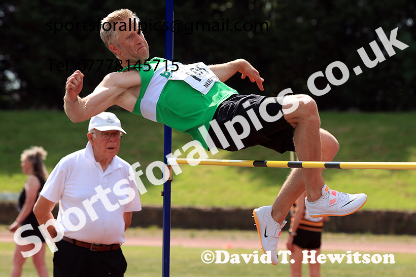 High jump, 2025 NEMAA Track and Field, Monkton. Photo: David T. Hewitson/Sports for All Pics